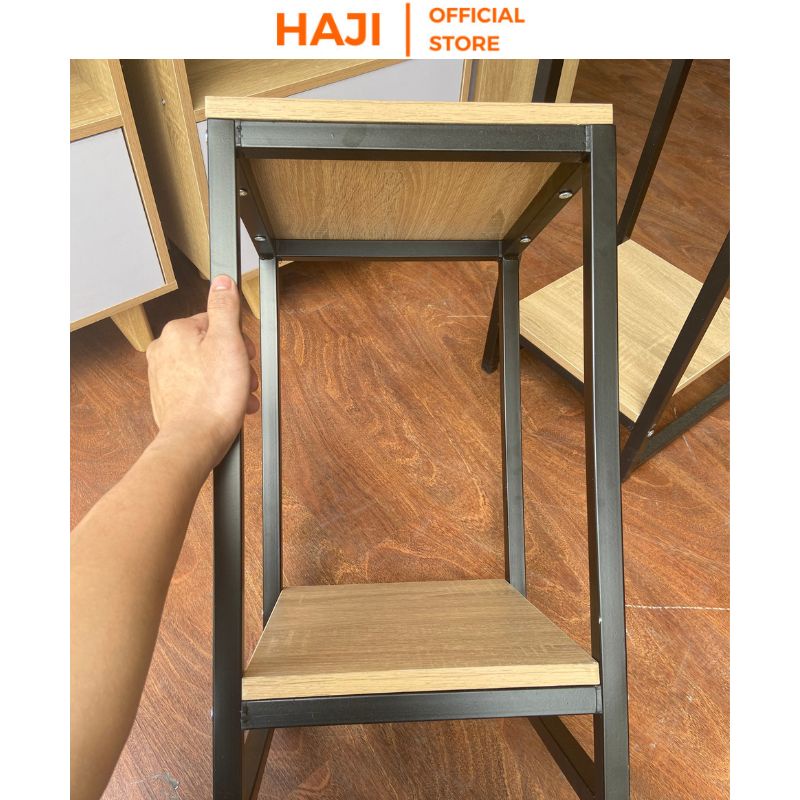 Kệ để cây cảnh trang trí phòng khách HAJI chân sắt chịu lực tốt C48