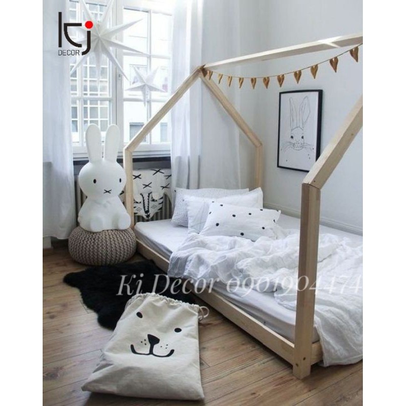 [MS026] - GIƯỜNG CHO BÉ HÌNH NGÔI NHÀ XINH XẮN