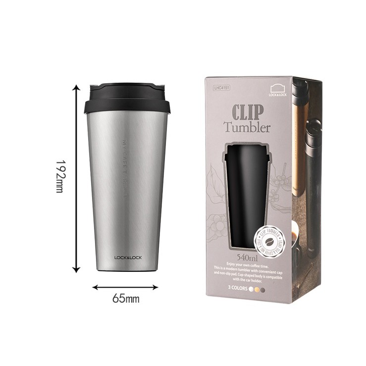 [ LOCK&LOCK ] Ly Giữ Nhiệt Ly Nhiệt Two-Tone Clip Tumbler LHC4151 540ml | BigBuy360 - bigbuy360.vn