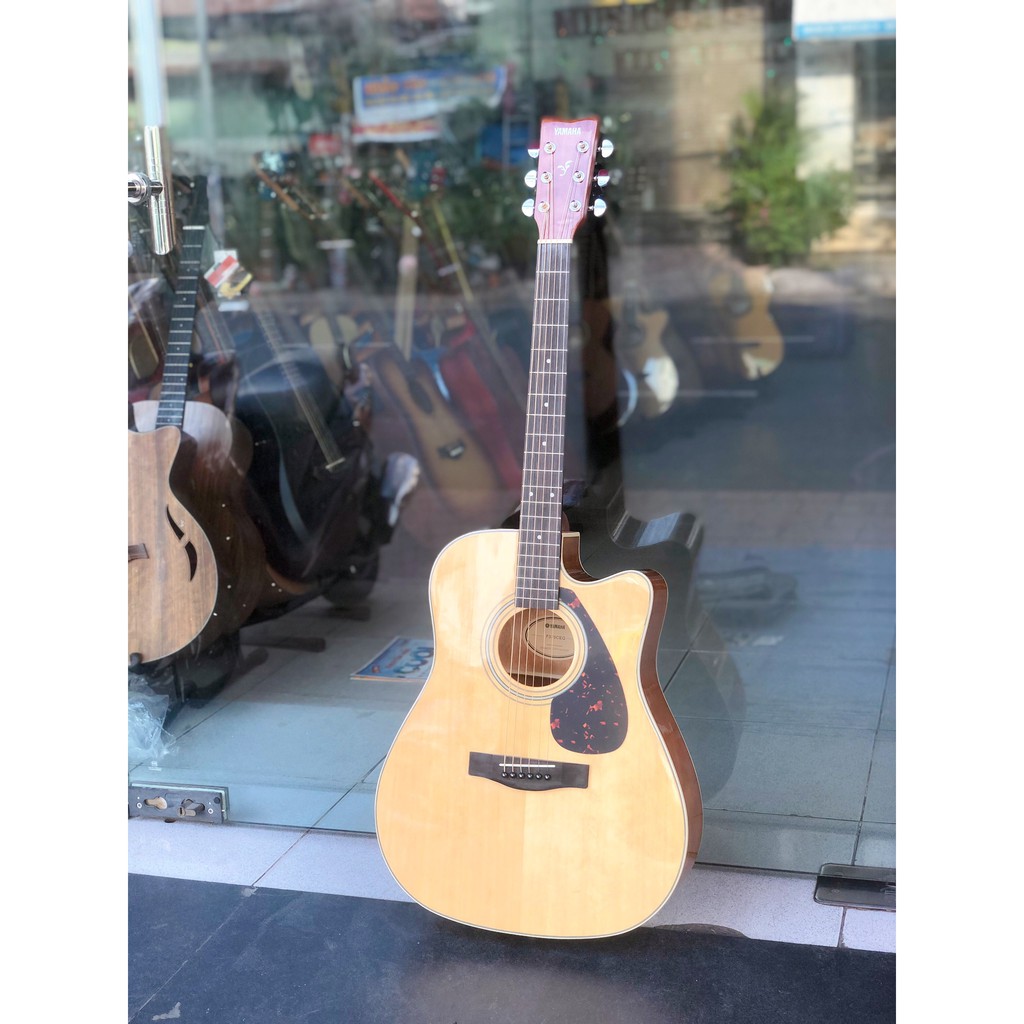 Đàn guitar Yamaha F370CEQ, tặng kèm phụ kiện đàn