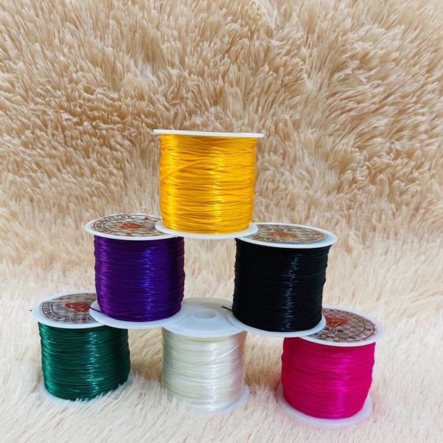 Cước thun co dãn xỏ vòng tay loại 1