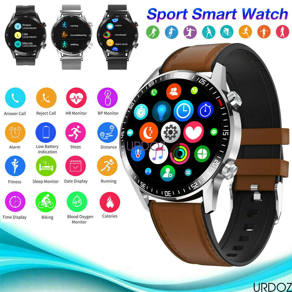 ANDROID Đồng Hồ Đeo Tay Thông Minh Q88 Chống Nước Ip67 Theo Dõi Sức Khỏe Kèm Phụ Kiện