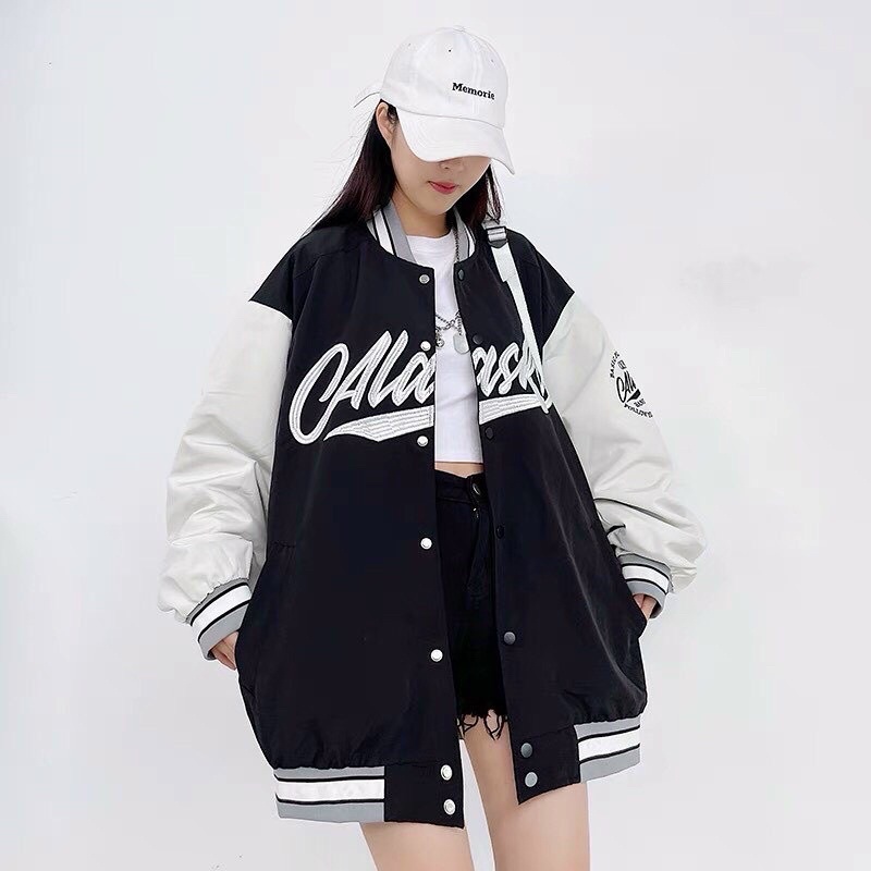 Áo Khoác Dù Nam Nữ Phối Tay Ulzzang Unisex Thời Trang Ms001