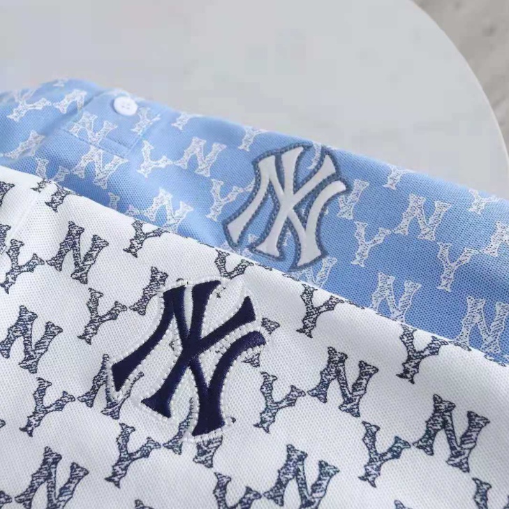 Áo Polo NY monogram cao cấp 2021 - Áo thun NY mono có cổ bẻ | BigBuy360 - bigbuy360.vn