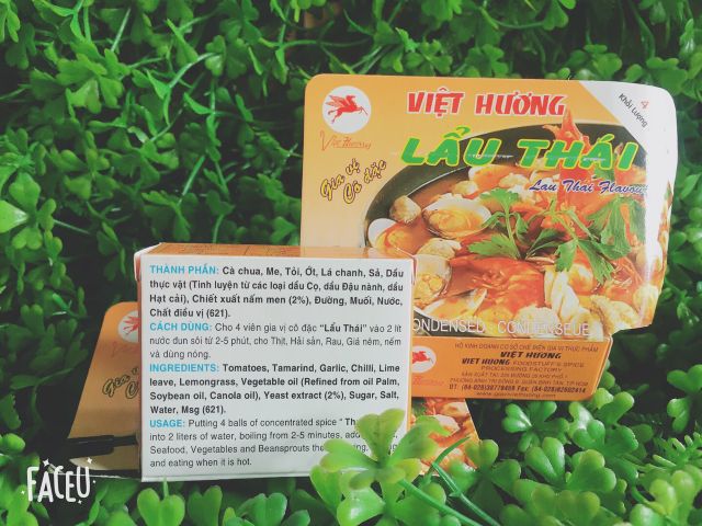 Viên nấu lẩu Thái -gia vị cô đặc tiện lợi thơm ngon