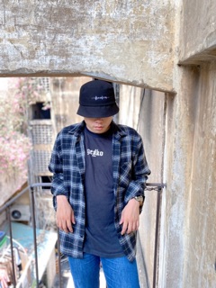 Nón Bucket Freedom Vành cụp