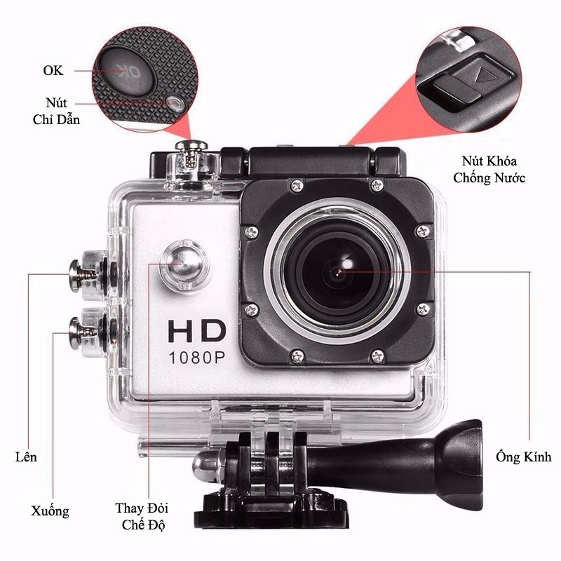 Camera hành trình 4K sports ULTRA HD wifi