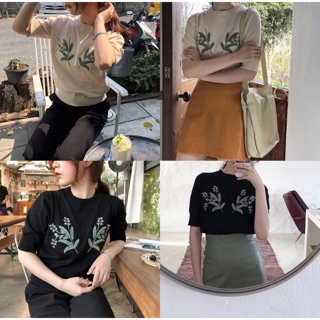 Len mỏng thuê hoa đối xứng