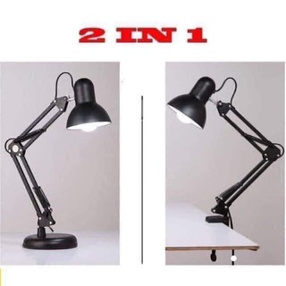 đèn kẹp bàn 2 trong 1