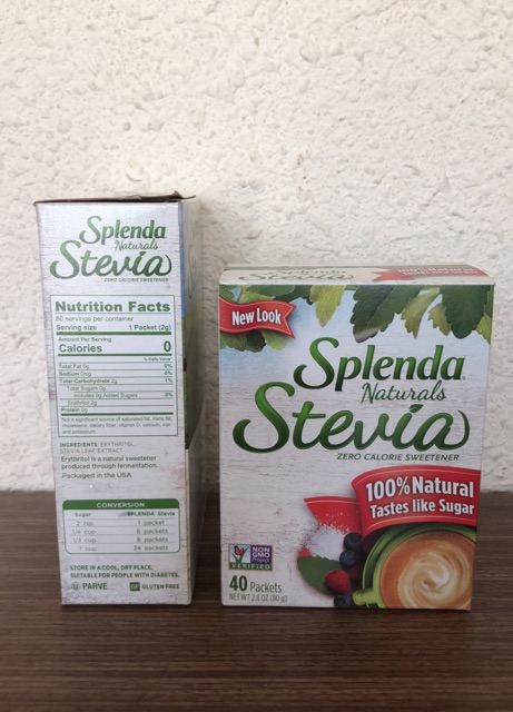 Đường ăn kiêng Splenda Stevia  của Mỹ