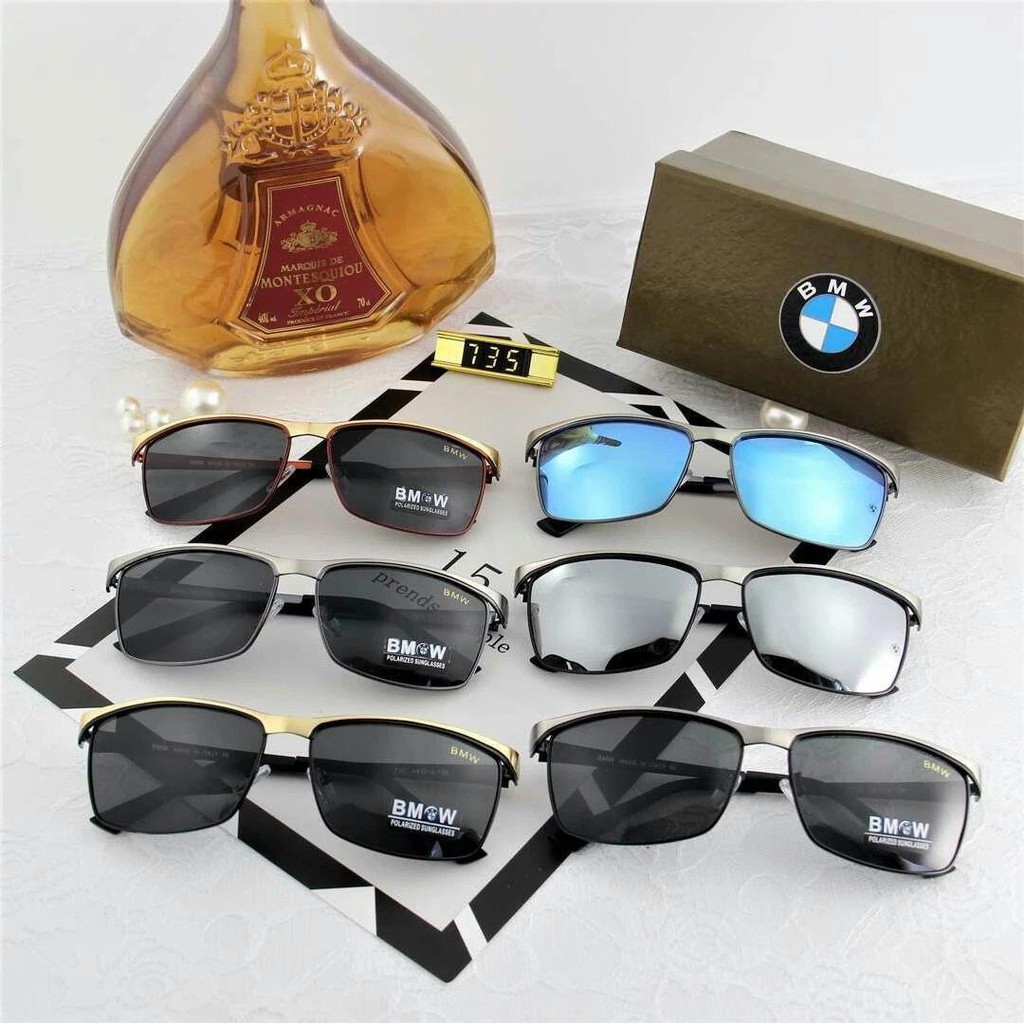 New Sunglasses Popular Fashion  Sunglasses  Polarized Metal Men Middle frame