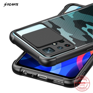 Ốp Điện Thoại Mềm Mỏng Trong Suốt Bảo Vệ Ống Kính Họa Tiết Rằn Ri Cho Xiaomi Redmi Note 11 Global Version 4G