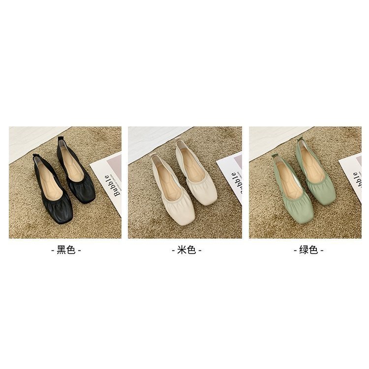 Giày Búp Bê Nữ Mũi Vuông Thời Trang 2021 | BigBuy360 - bigbuy360.vn