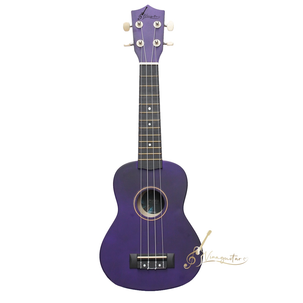 Đàn Ukulele Soprano ABS Và Gỗ Vinaguitar VY-21 Xuất Khẩu Chất Lượng Cao- Tặng Kèm Phụ Kiện