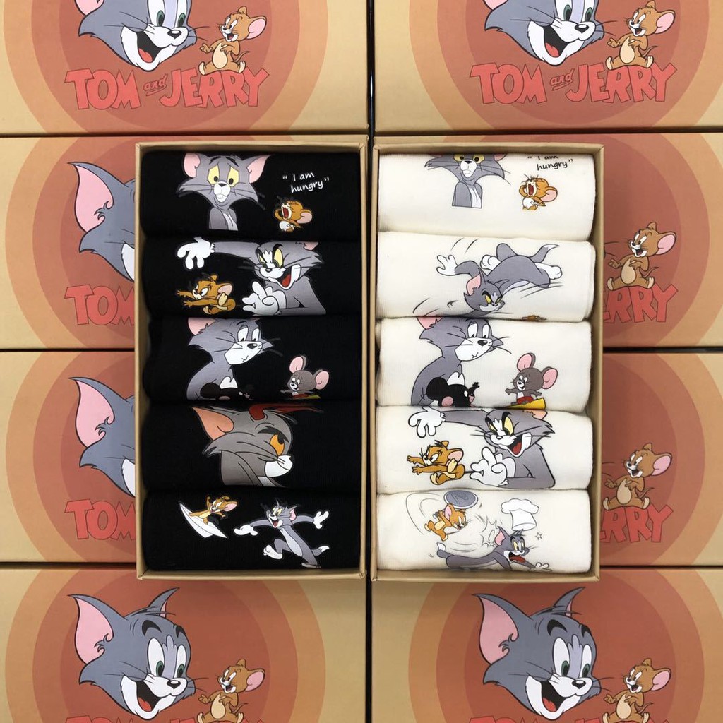 Vớ In Hình Hoạt Hình Tom And Jerry