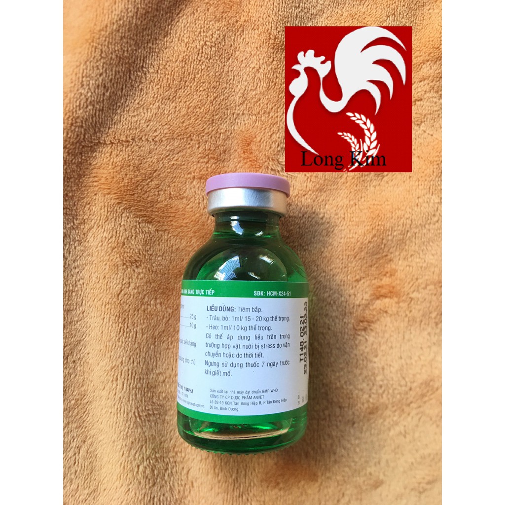 NP-Analgin C chai 20ml dùng cho vật nuôi gà đá, chó, mèo, trâu, bò, heo, dê, cừu