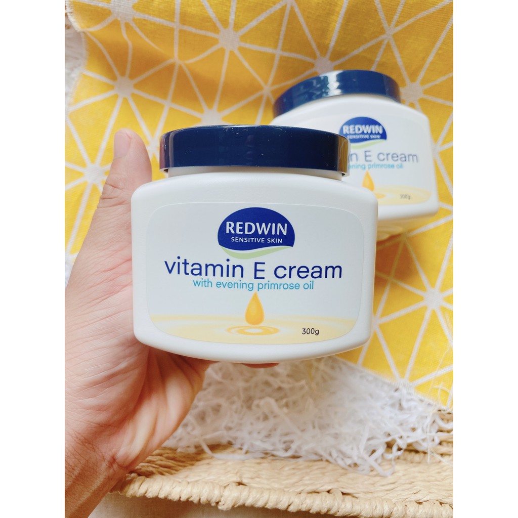 Kem dưỡng da Redwin Cream Vitamin E 300g KEM DƯỠNG DA, VITAMIN E ÚC, REDWIN - Xuất xứ Úc