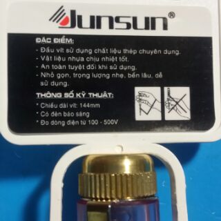 Vít thử điện tốt