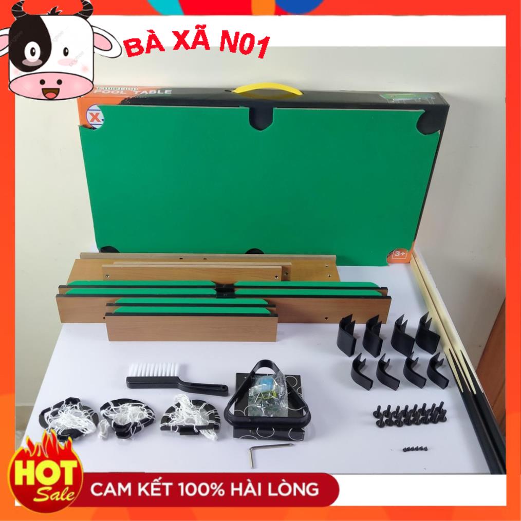 [Mã HELL0012 giảm 10 K đơn trên 500K]Bàn bida mini- Bàn bi A mini cỡ đại cho trẻ nhỏ - Đồ chơi cho bé yêu