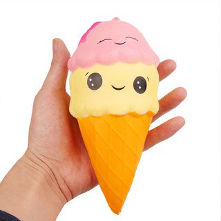 16cm Kawaii Jumbo Cute Original Double Face Ice Cream Cartoon Squishy