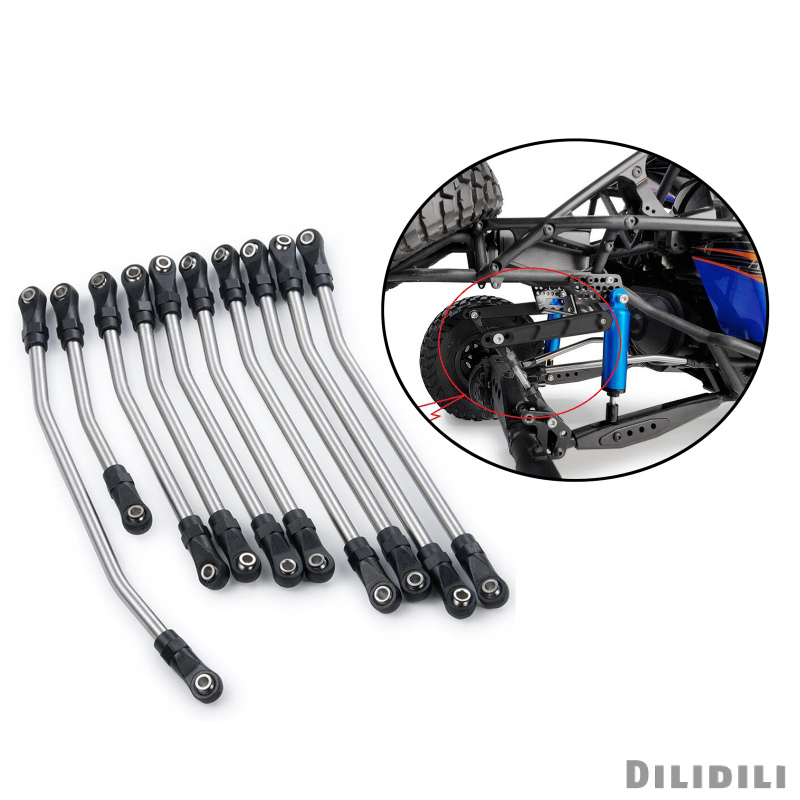 Phụ Kiện Trục Nối Bánh Xe 313 / 324mm Cho Xe Điều Khiển Axial Scx10 1: 10
