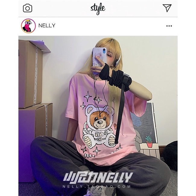 Áo phông nelly heybig sale (có sẵn) heibear