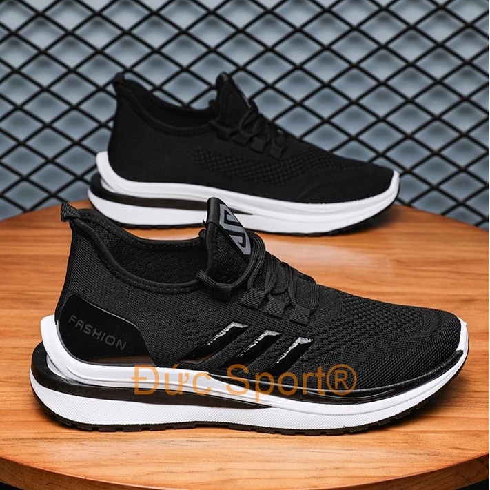 Giày nam sneaker đế cao su 3D Đức Sport, Giày thể thao nam phù hợp đi học công sở GD73