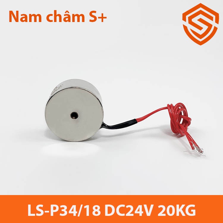 Nam châm điện LS-P34/18 24V 20KG