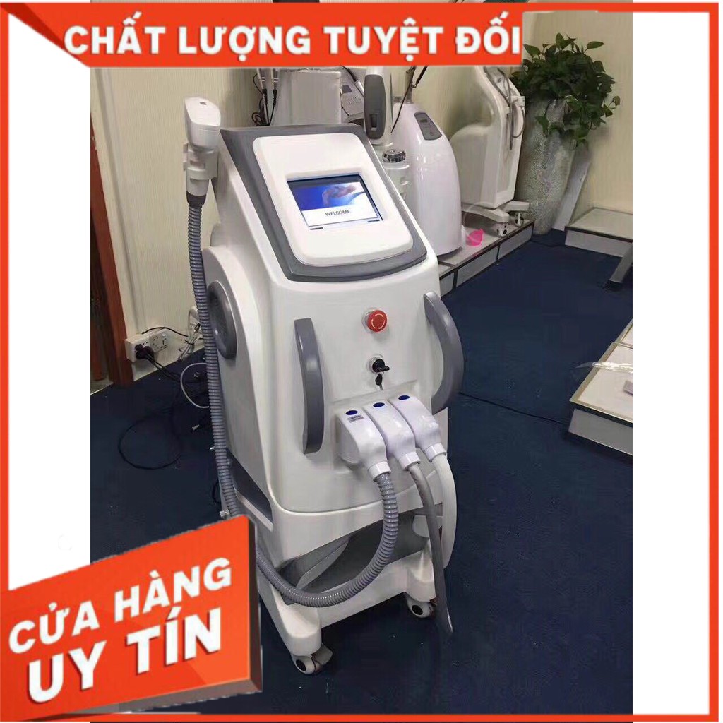 [ Free ship ] Máy triệt lông 3 tay cầm