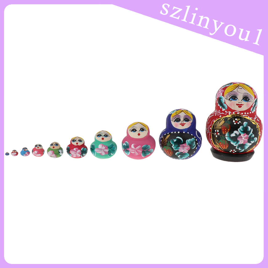 Bộ 10 Búp Bê Nga Matryoshka