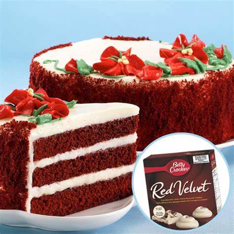 Bột Bánh Red Velvet Cake Mix Super Moist Betty Crocker Delights 432g
