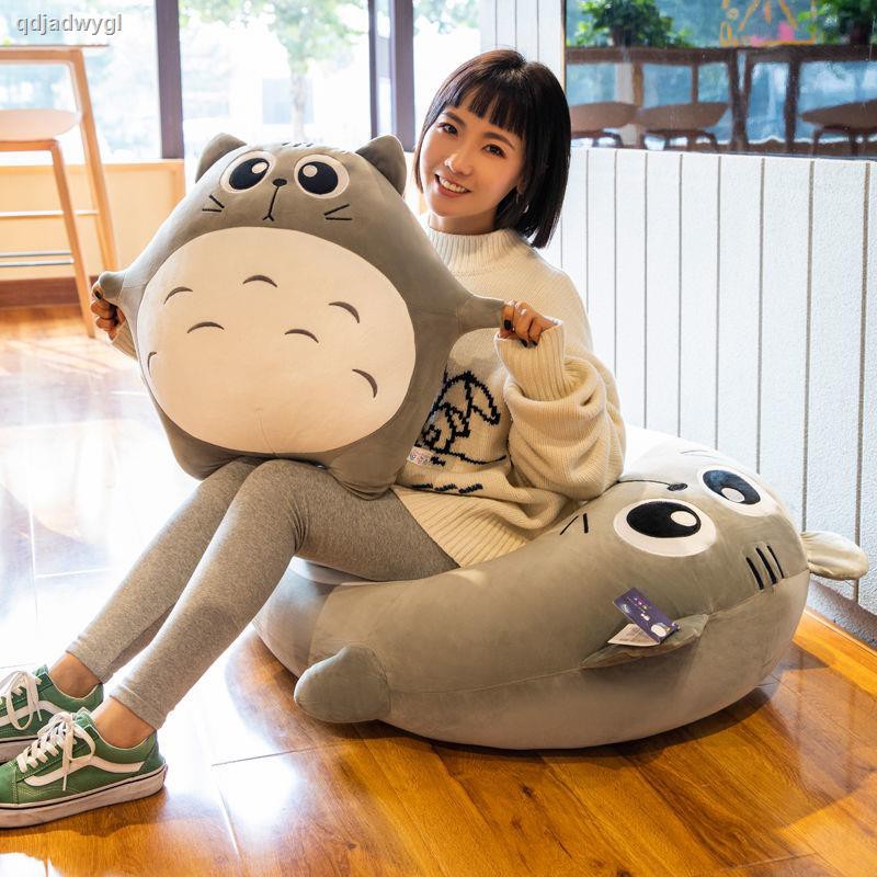 Gối Ôm Hình Totoro Nhồi Bông Cỡ Lớn Dễ Thương Cho Bạn Gái