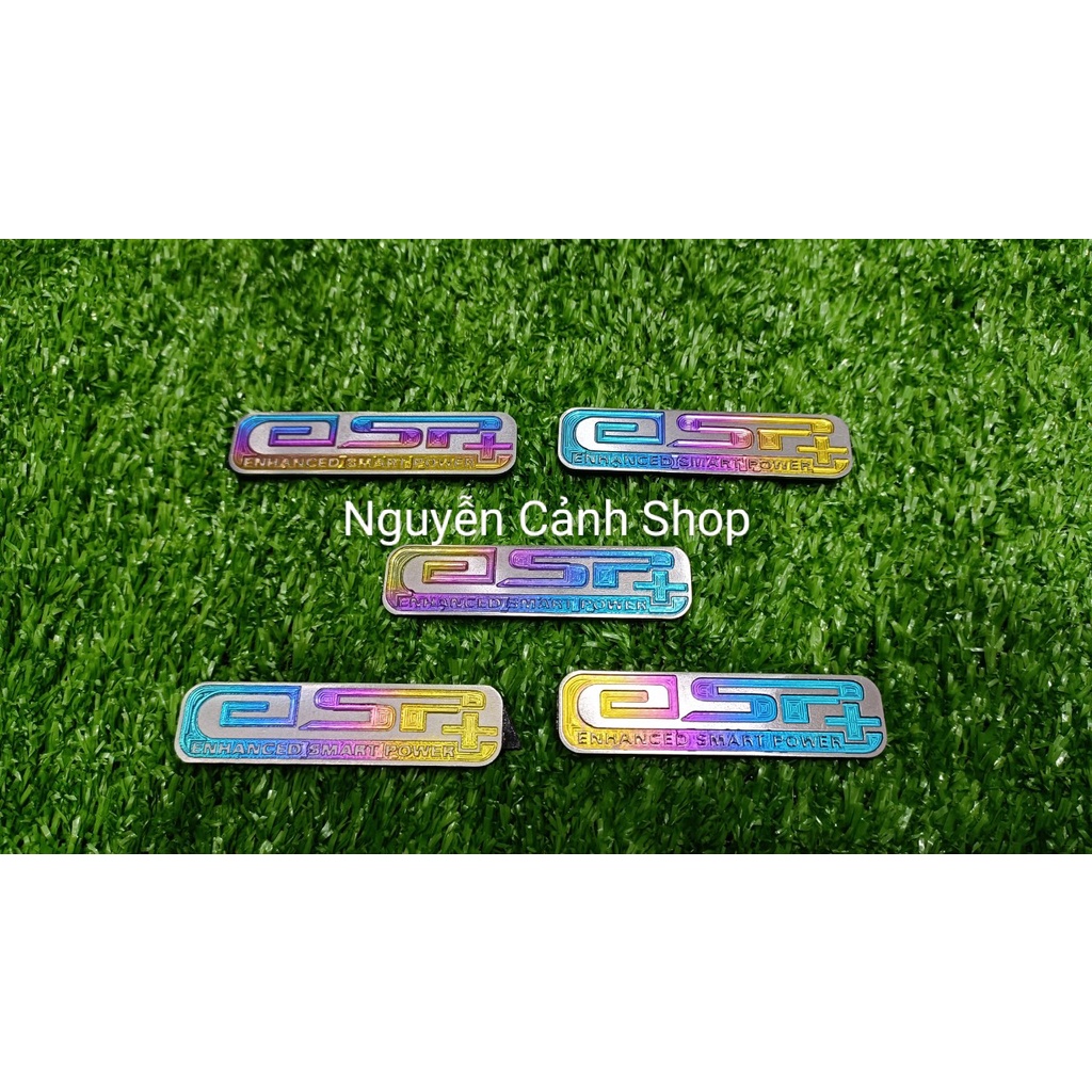 Tem titan ESP 18x70mm dán pô e xe tay ga