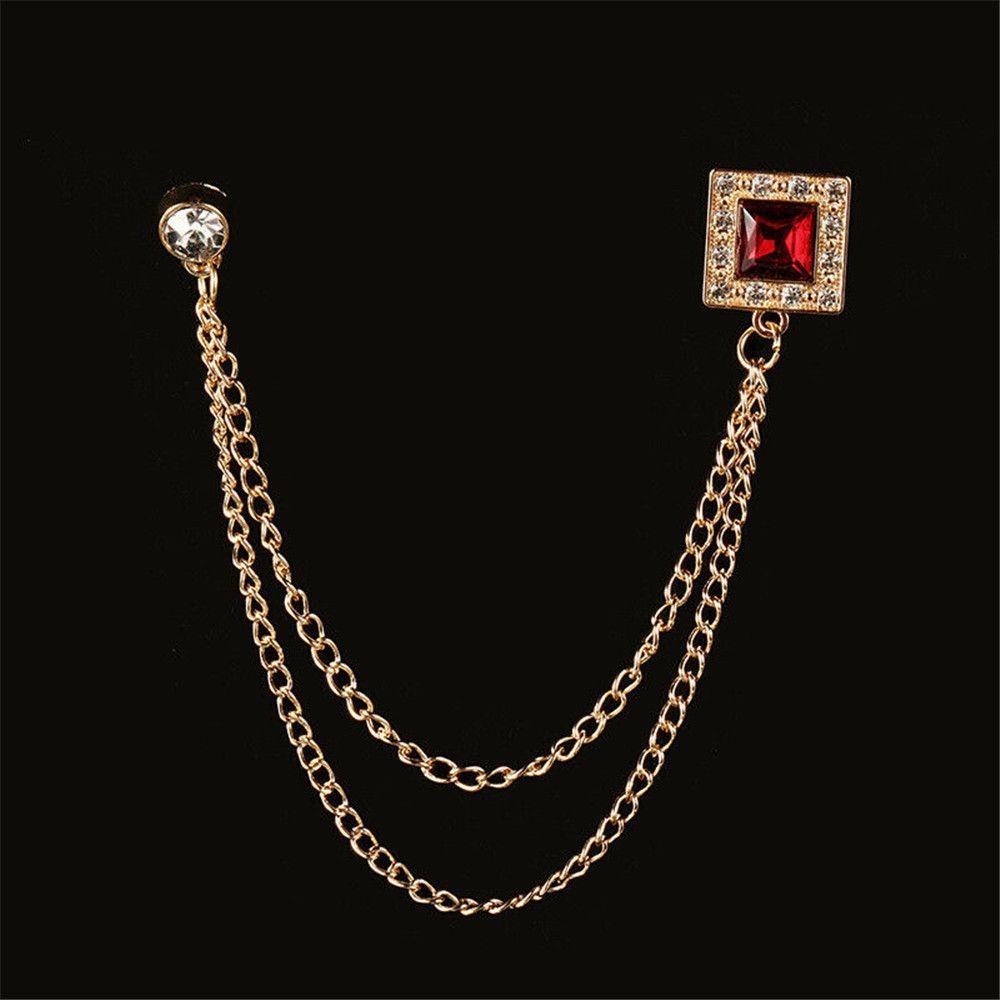 Kẹp Cổ Áo Kiểu Cổ Điển Thời Trang Cho Nam Và Nữ|Ghim Cài Cổ Áo Thiết Kế Đơn Giản Tiện Dụng