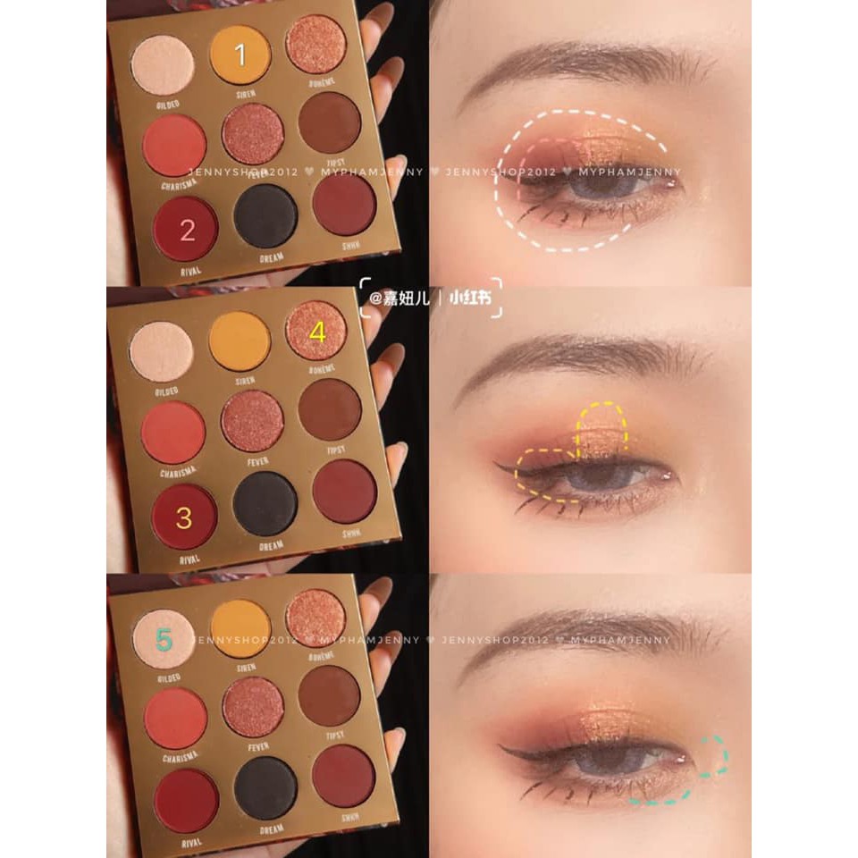 Bảng mắt Colourpop Eyeshadow Palette (9 ô)