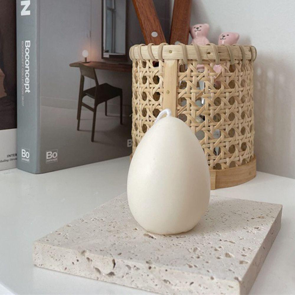 Khuôn Silicone Tạo Hình Làm Xà Phòng Hình Trứng Phục Sinh 3D