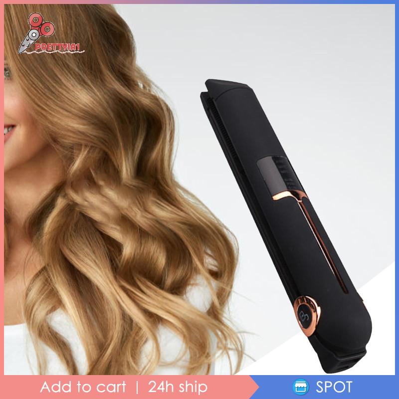 Máy Duỗi / Uốn / Duỗi Tóc 3 Nhiệt Độ Mang Theo Du Lịch Tại Nhà Prettyia1