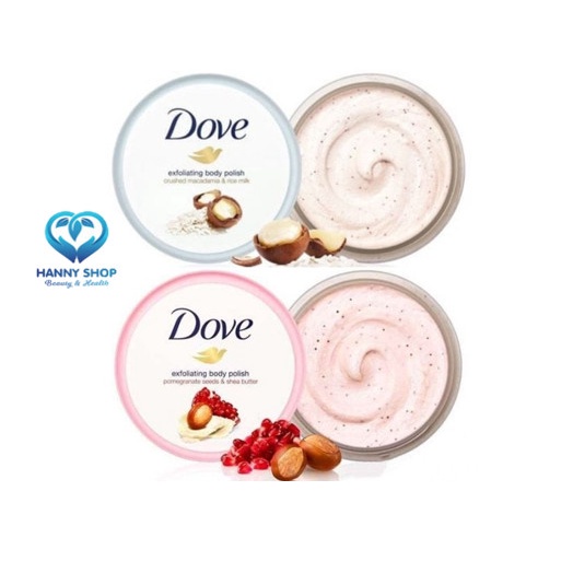 Tẩy Da Chết Dove Exfoliating Body Polish 225ml