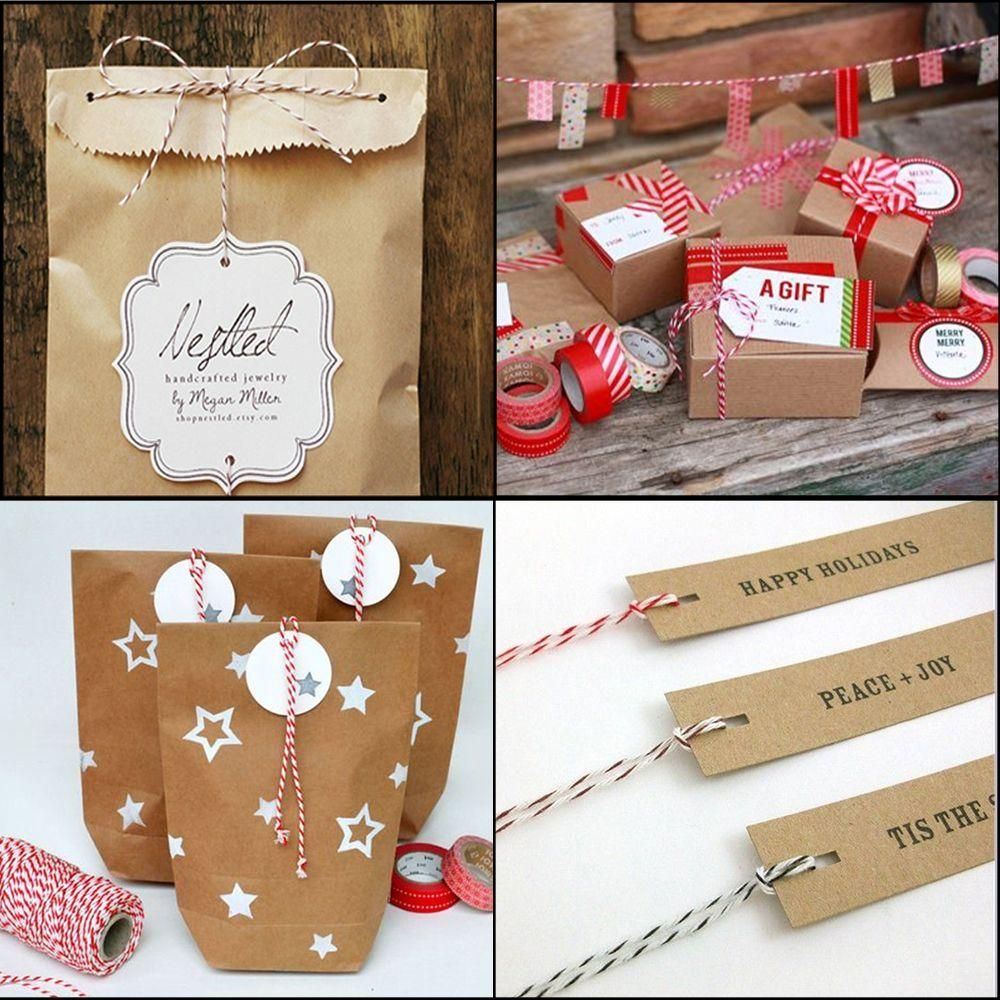 Cuộn Dây Cotton 100m Dùng Trang Trí Diy Mới