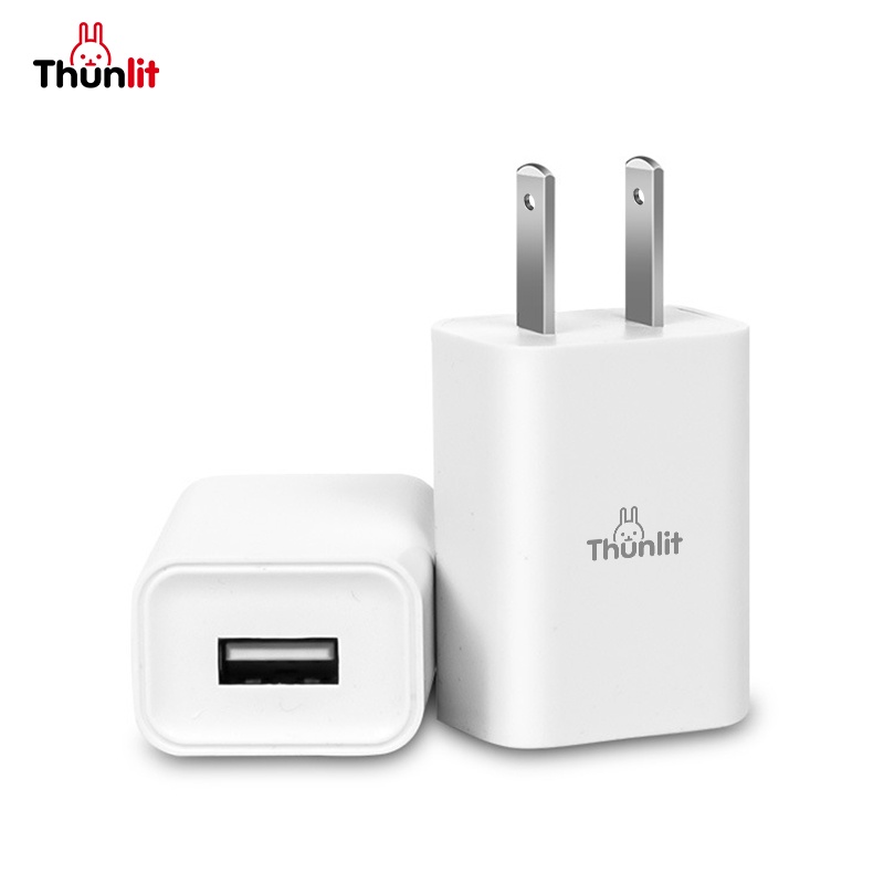 Củ sạc Thunlit USB 5W 5V/1A sạc nhanh cho điện thoại quạt đèn ngủ