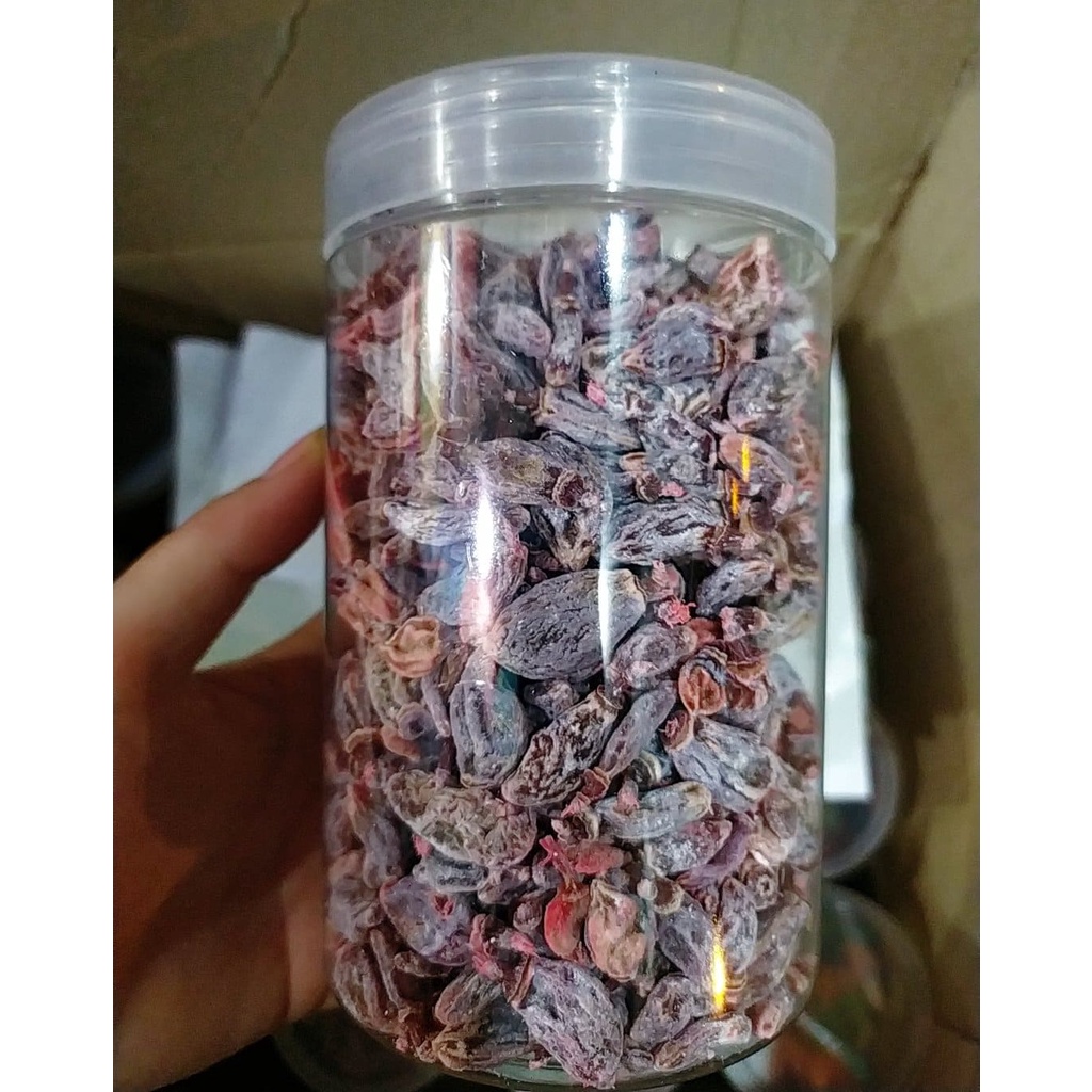XÍ MUỘI ĐÀO CHUA NGỌT SIÊU NGON (hộp nhựa 1kg) - XÍ MUỘI MƠ CHUA NGỌT