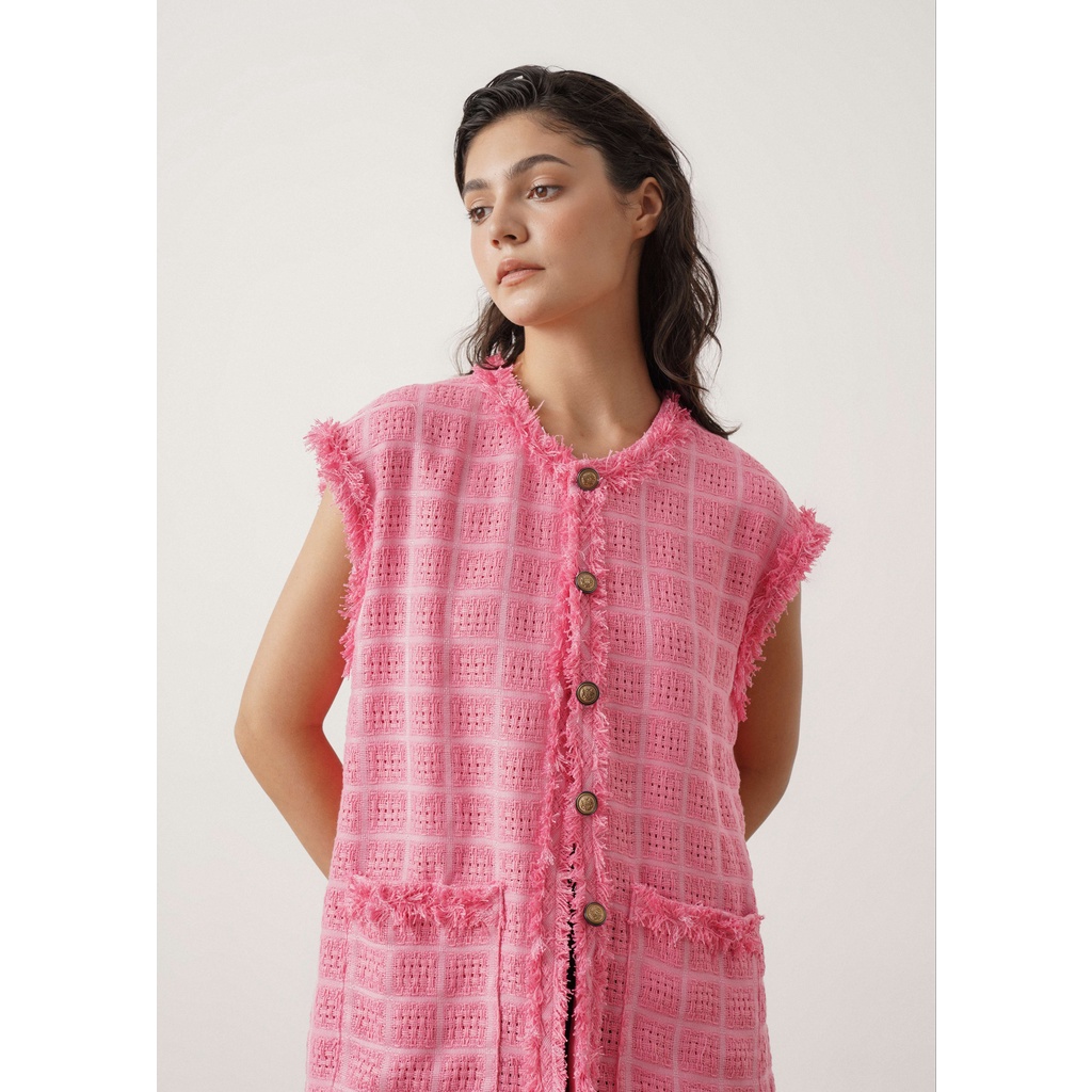 ÁO DẠ TWEED - AVA TWEED VEST