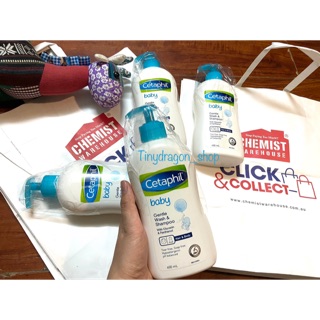 Sữa tắm gội cho bé Cetaphil baby gentle Wash & Shampoo 400ml