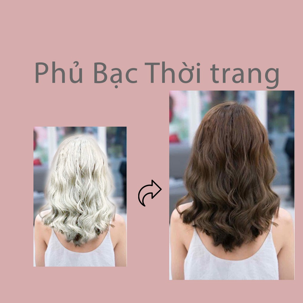 [PHỦ BẠC] Thuốc nhuộm tóc Phủ Bạc màu thời trang cao cấp Chenglovehairs, Chenglovehair