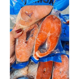 [ PHÚ NHUẬN]CÁ HỒI CẮT KHÚC 1 KG