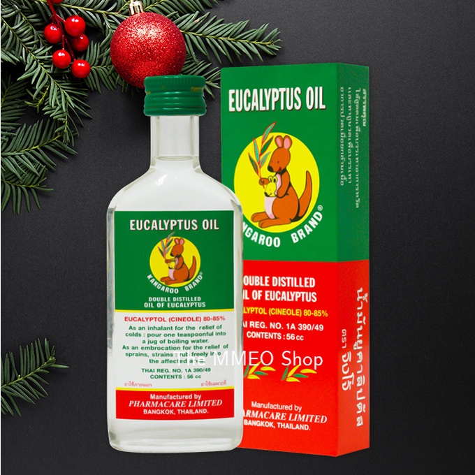 Dầu khuynh diệp 𝐊𝐚𝐧𝐠𝐚𝐫𝐨𝐨 𝐄𝐮𝐜𝐚𝐥𝐲𝐩𝐭𝐮𝐬 𝐎𝐢𝐥 Thái Lan ⭐️𝗡𝗵𝗮̣̂𝗽 𝗸𝗵𝗮̂̉𝘂⭐️ Dành cho trẻ sơ sinh & trẻ nhỏ