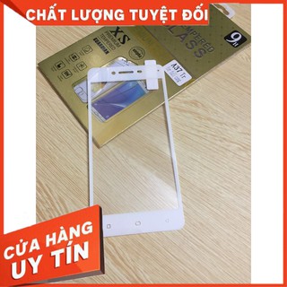 Kính cường lực dán full toàn màn hình dành cho Oppo A37 (Neo 9) - màu đen và trắng