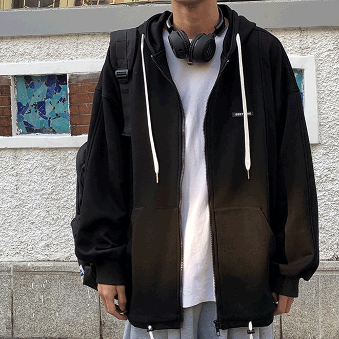 Áo hoodie dáng rộng thời trang Hàn Quốc cho nam | BigBuy360 - bigbuy360.vn