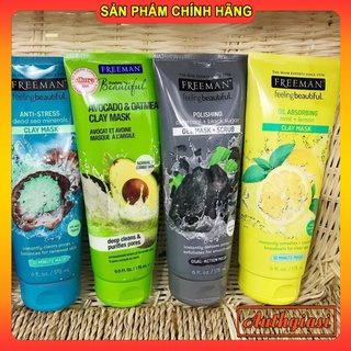 Mặt nạ đất sét Freeman Clay Mask Mỹ 175ml