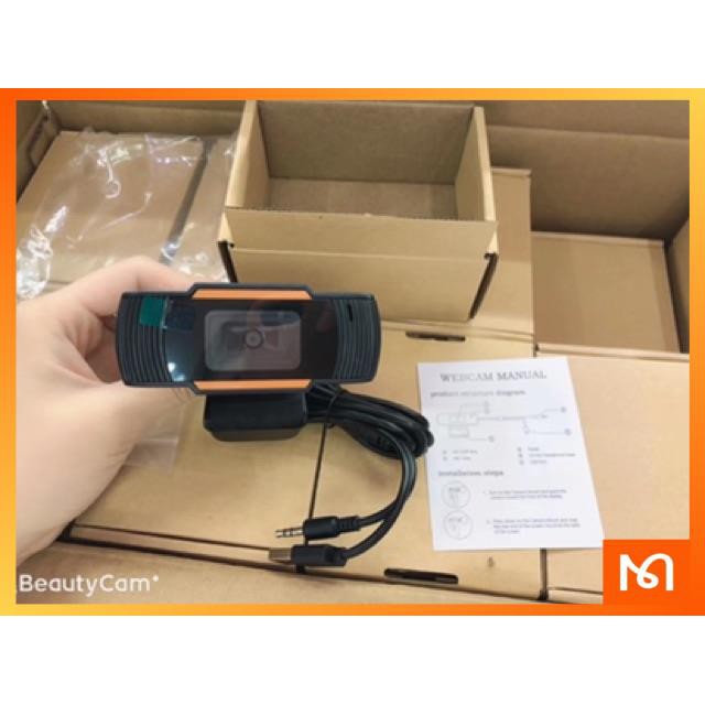 Webcam máy tính chuyên dụng cho Livestream, Học và Làm việc Online siêu rõ nét HD 720P Có Mic
